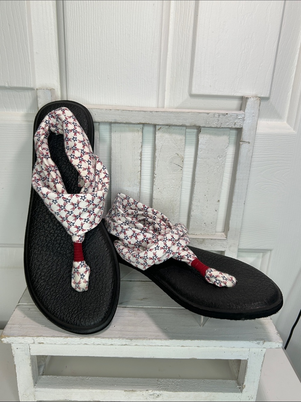 Sanuk Yoga Sling Patriot Sandals